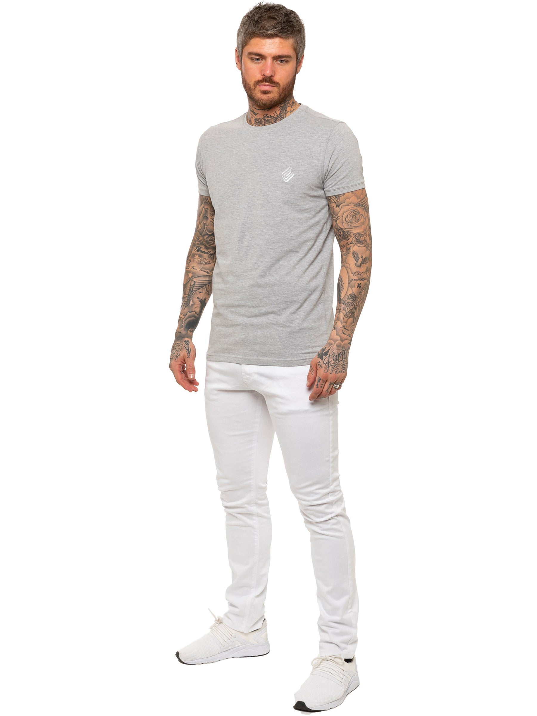 Kruze | Mens Slim Fit Stretch Chinos