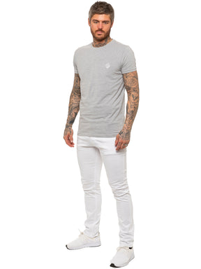 Kruze | Mens Slim Fit Stretch Chinos