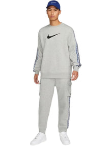 NIKE_TRKSUIT_DM4679 Nike | Men's Fleece Cargo Crew Neck Tracksuit RAWDENIM RAWDENIM