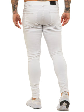 Enzo | Mens Designer Stretch Skinny Fit Jeans