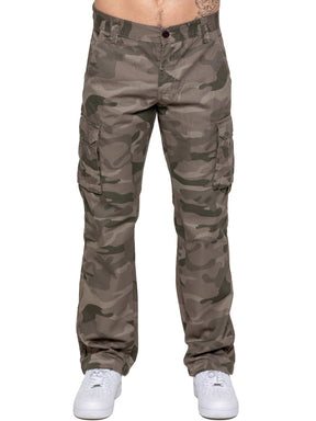 Kruze | Mens Cargo Camo Trousers