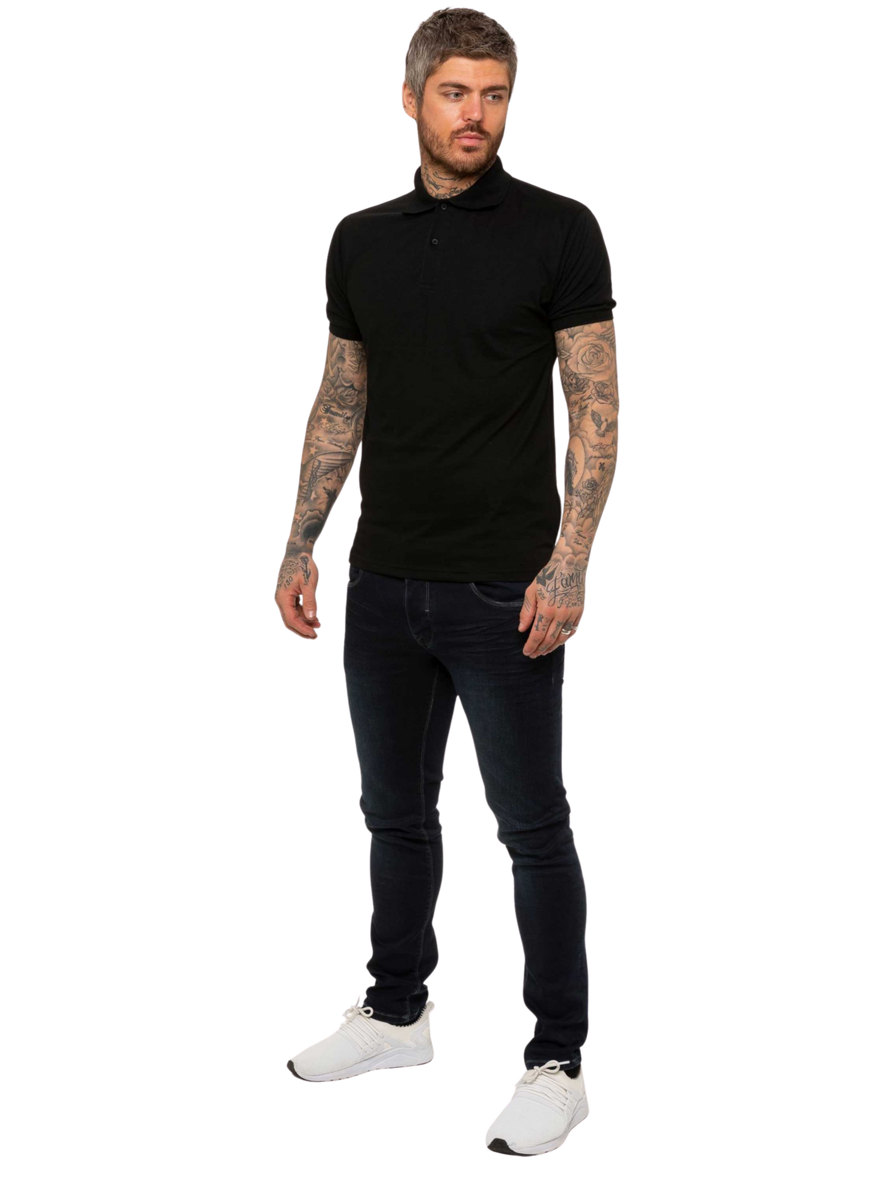Kruze | Mens Pique Polo T-Shirt