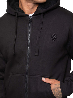 Enzo | Men’s Borg Lined Hoodie