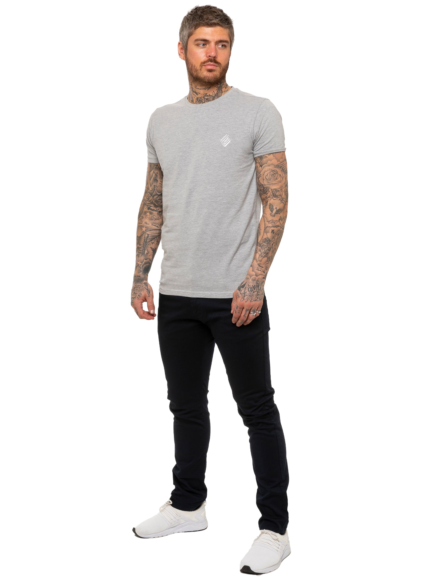 Kruze | Mens Slim Fit Stretch Chinos
