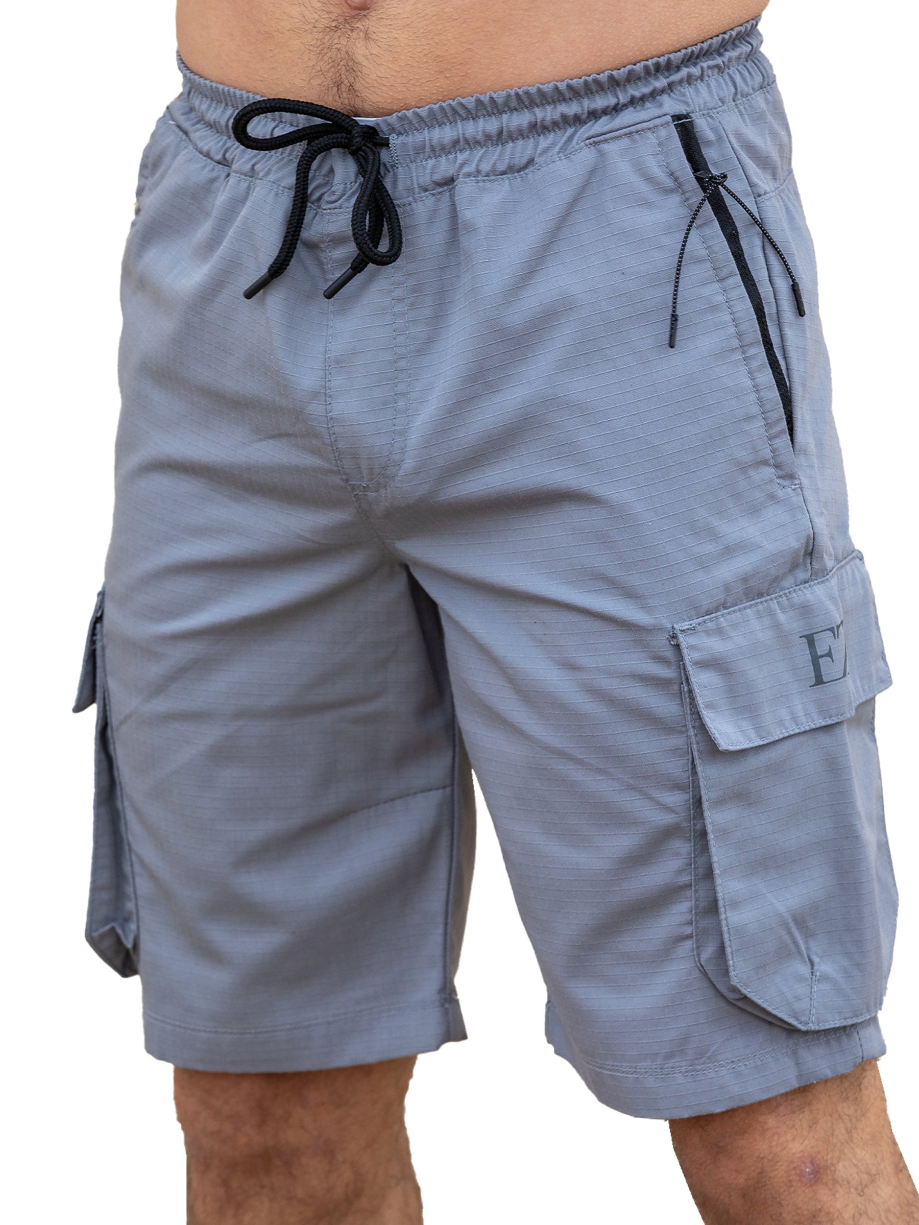 Enzo | Mens Tech Cargo Shorts