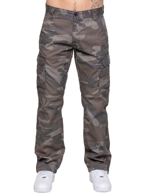 Kruze | Mens Cargo Camo Trousers