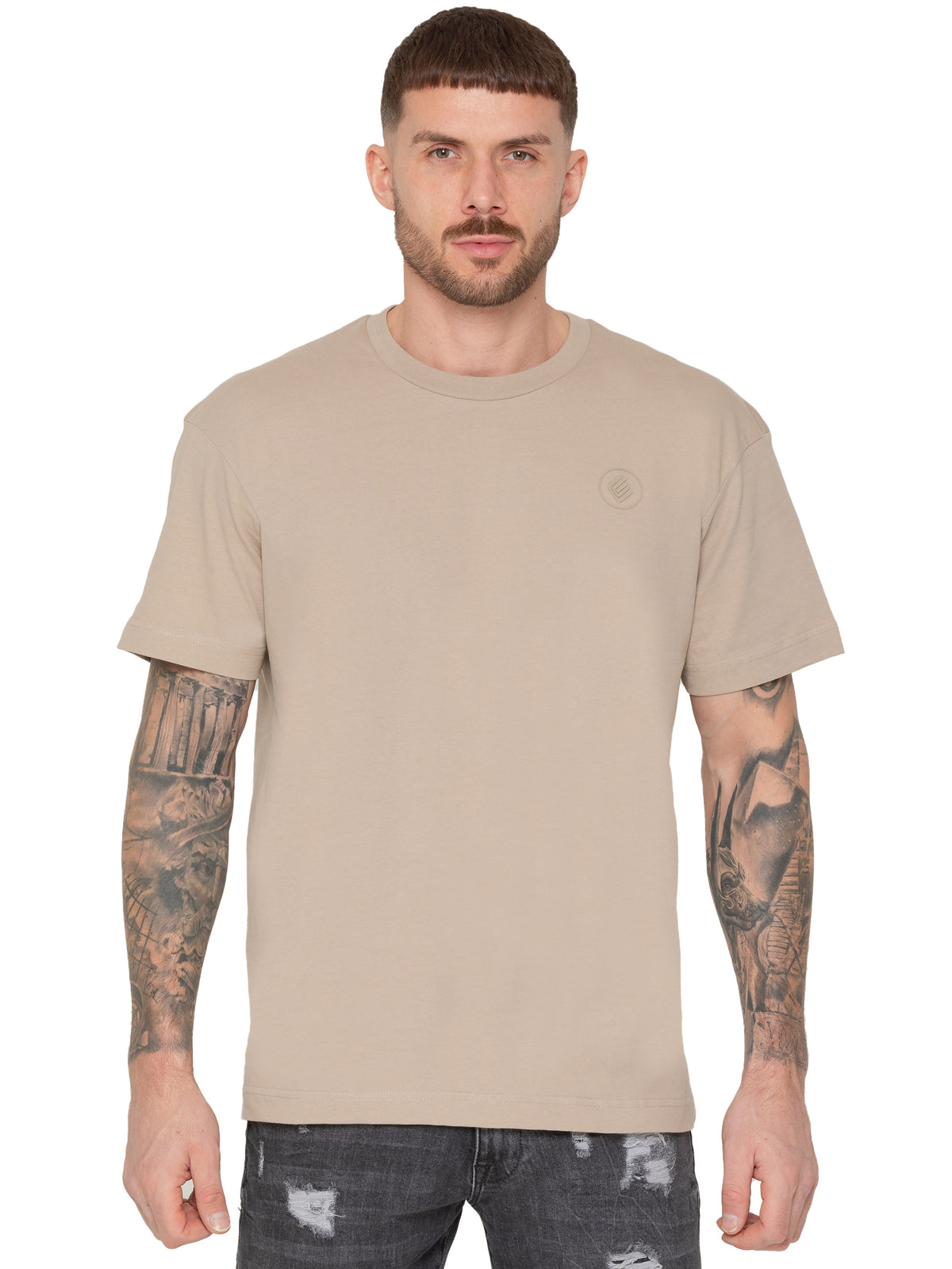 Enzo | Oversized Crew Neck T-Shirt