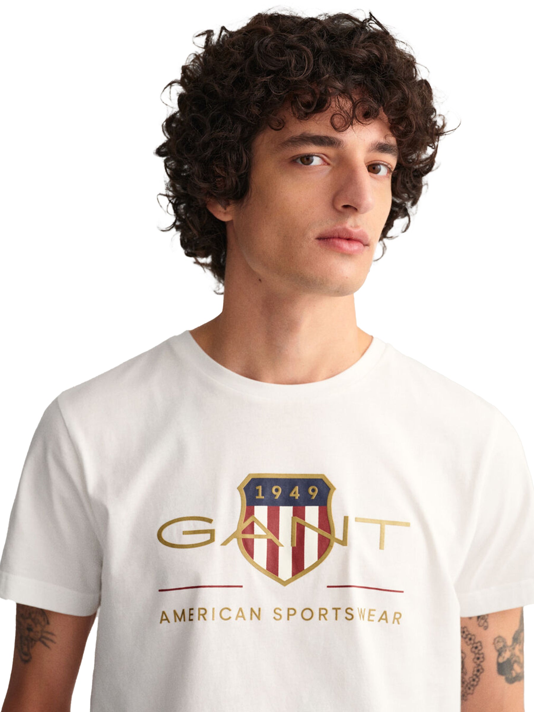 GANT_TS_ARC_SHLD Gant | Mens Archive Shield T-Shirt GANT RAWDENIM