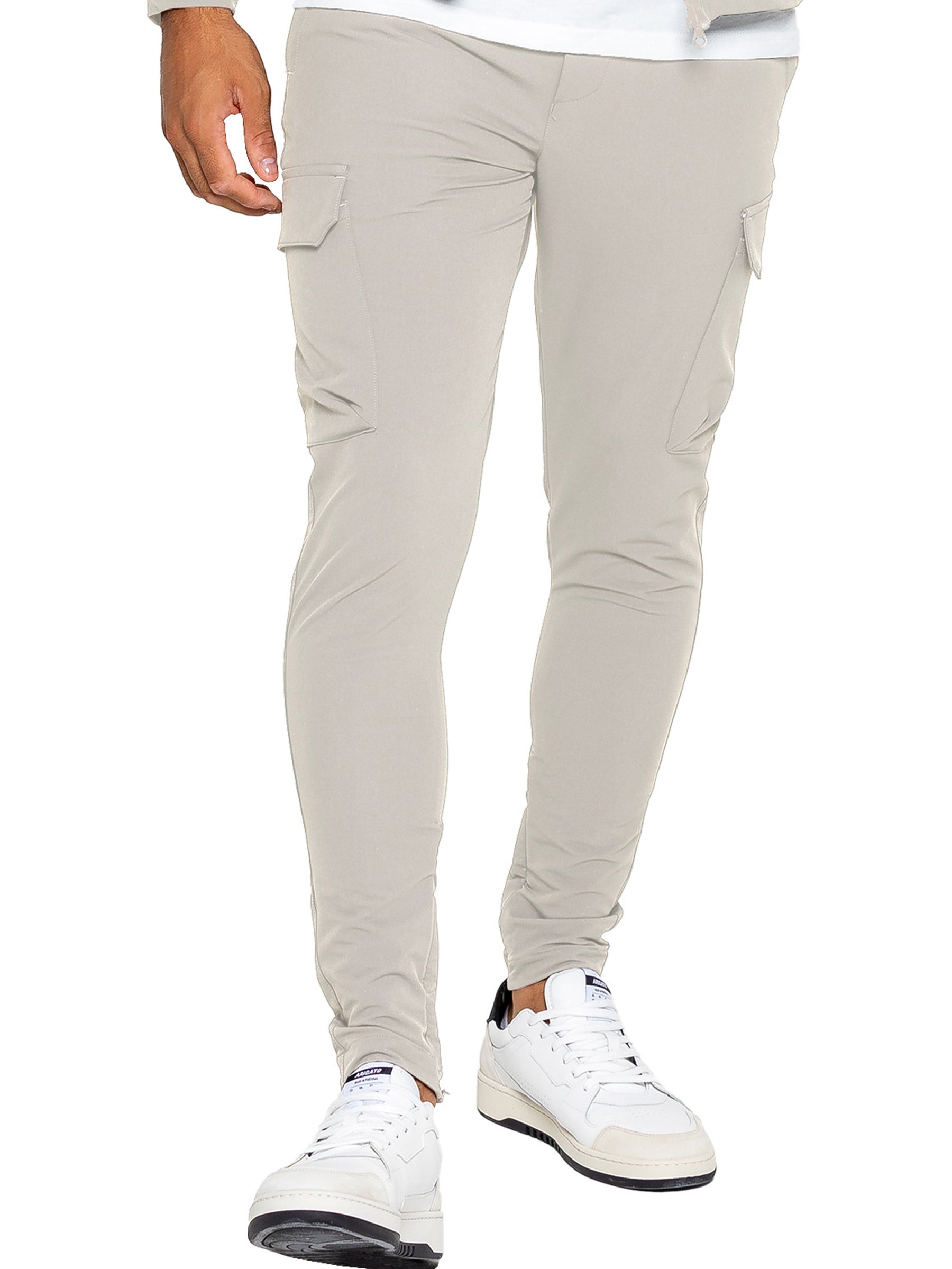 Enzo Milano | Mens Cargo Pocket Trousers