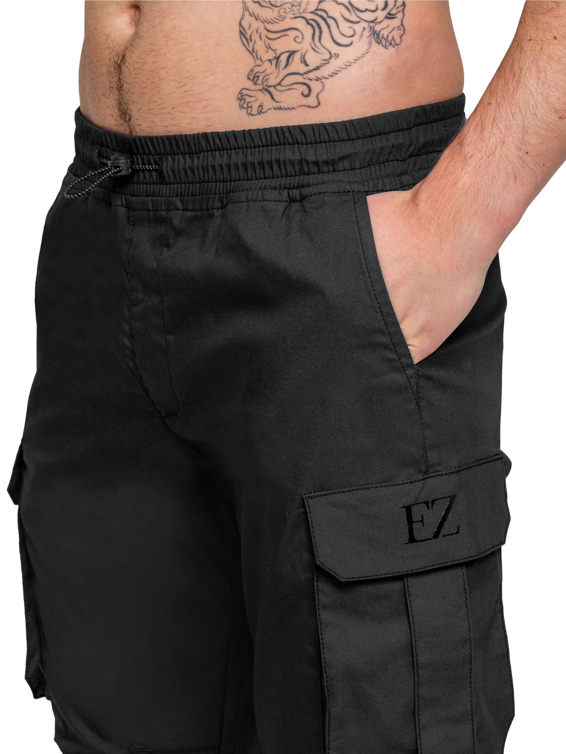 Enzo | Mens Lightweight Cargo Tracksuit Set