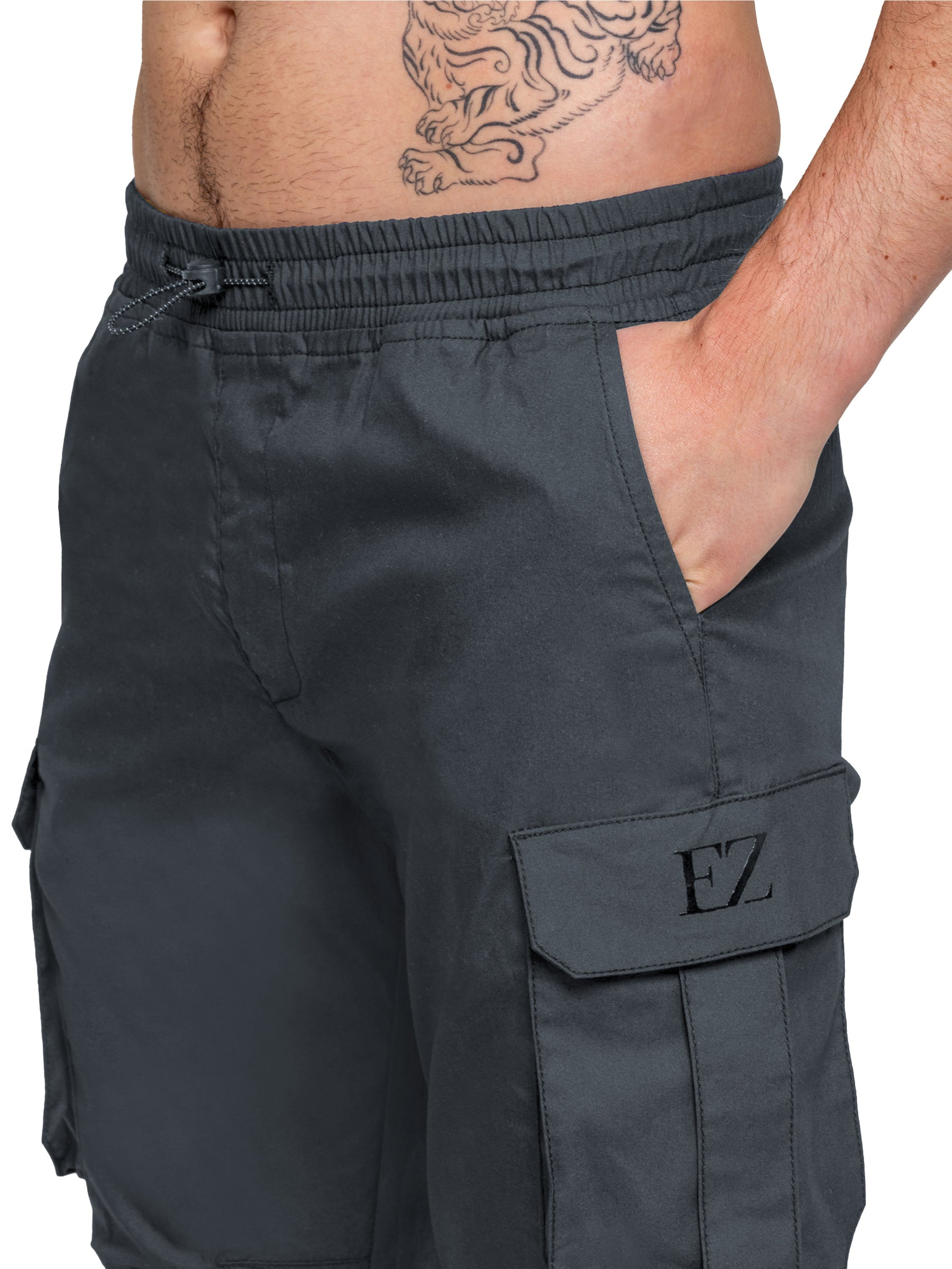 Enzo | Mens Lightweight Cargo Tracksuit Set