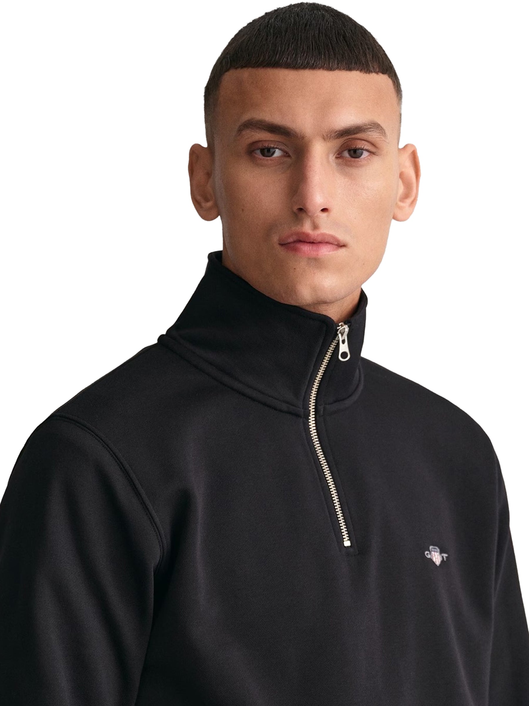 Gant | Mens Shield Half Zip Sweatshirt