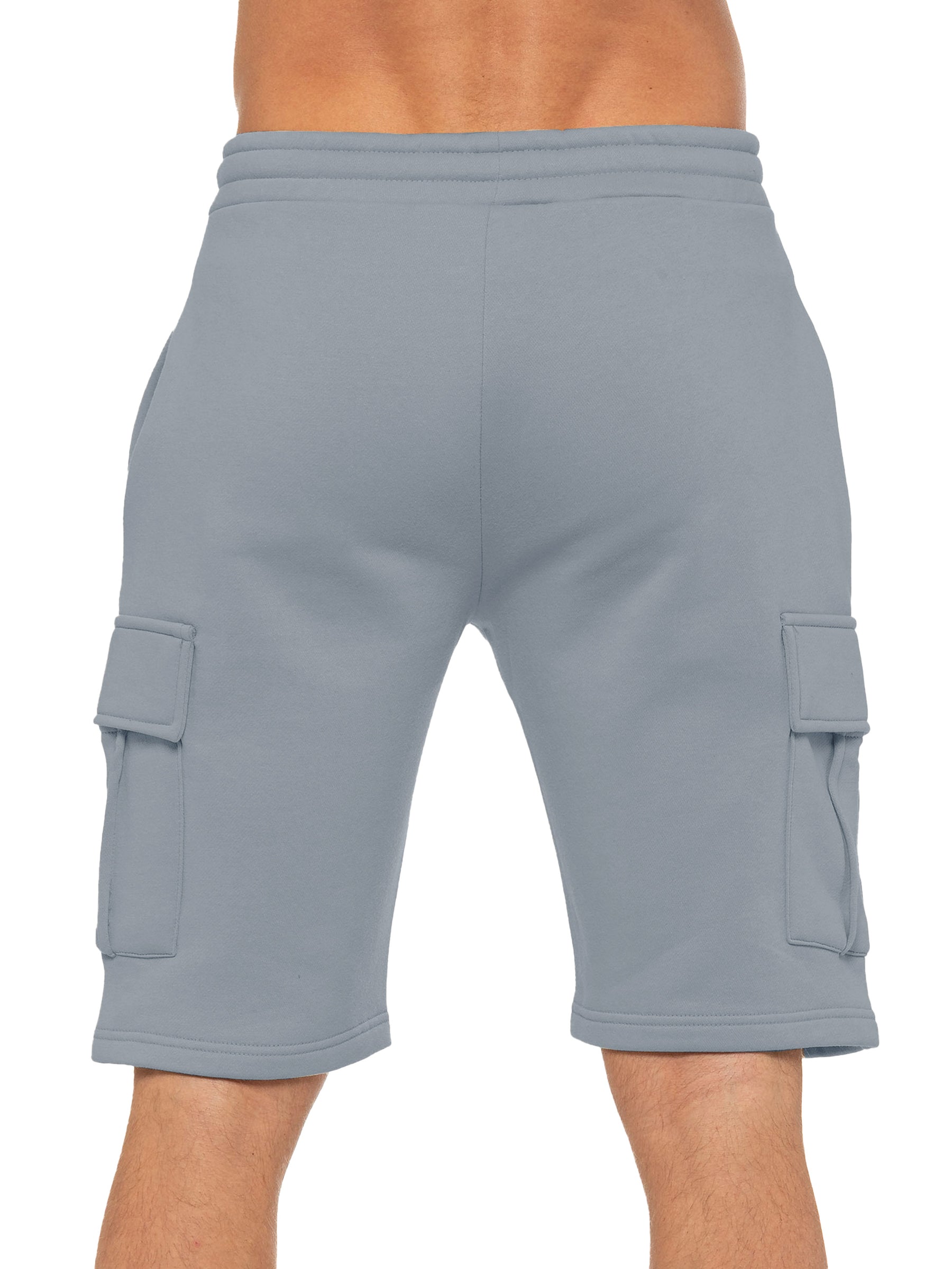 Enzo | Mens Cargo Fleece Shorts