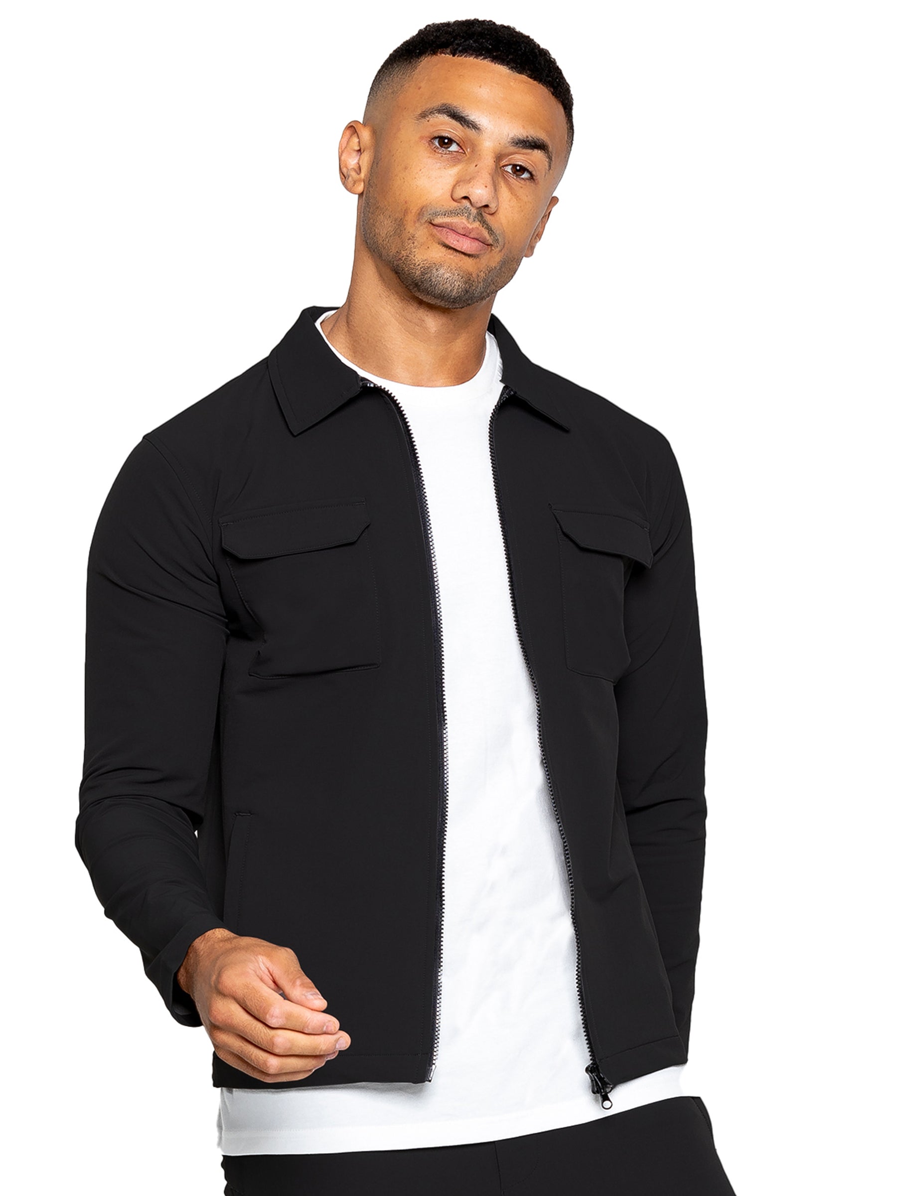 Enzo Milano | Mens Cargo Pockets Jacket