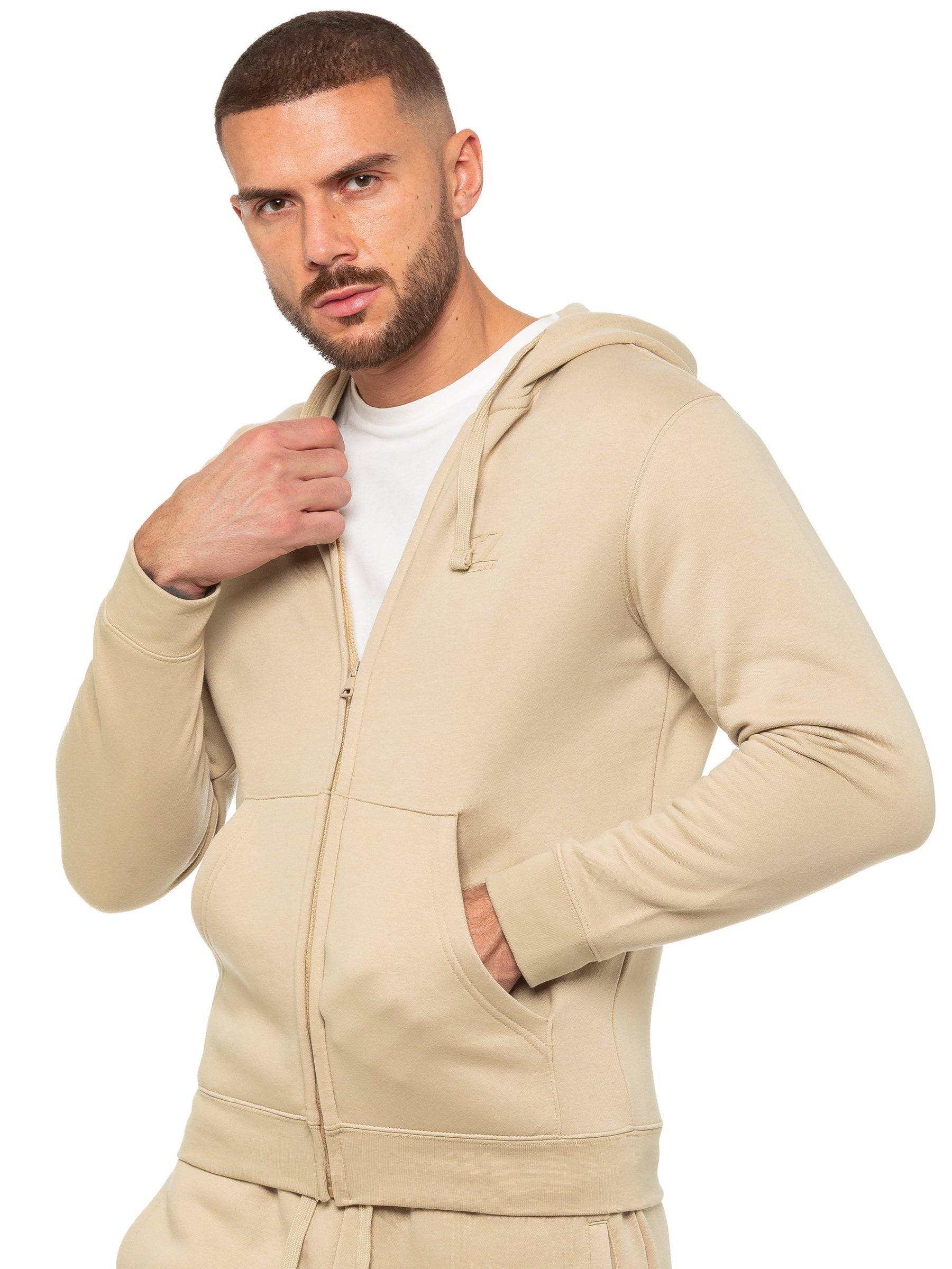 EZHDZ601 Enzo | Mens Zip Hoodie ENZO RAWDENIM