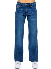 Enzo | Womens Wide Leg Jeans