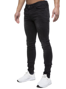 EM627 Copy of ETO | Mens Designer Slim Skinny Fit Stretch Jeans ETO RAWDENIM