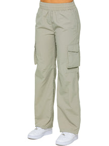 Enzo | Womens Parachute Cargo Pants