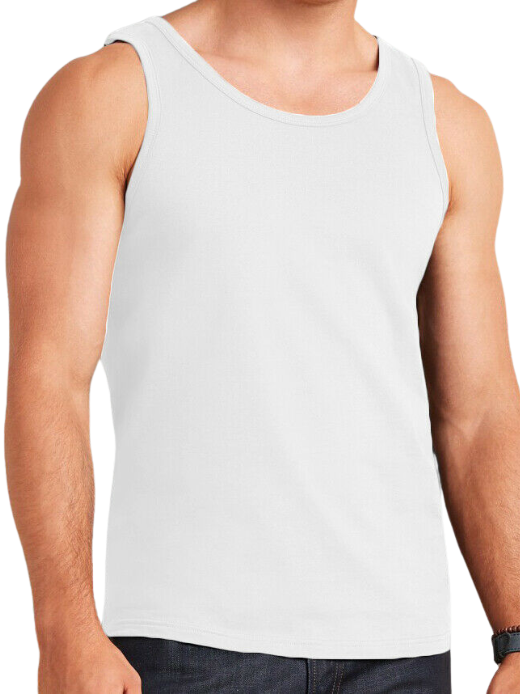 Mens Cotton Vest Casual Gym Tops