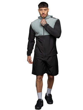 Kruze | Mens Woven Jacket & Shorts Set