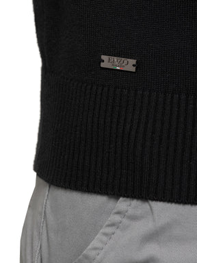 Enzo Milano | Mens Funnel Neck Knit Jumper