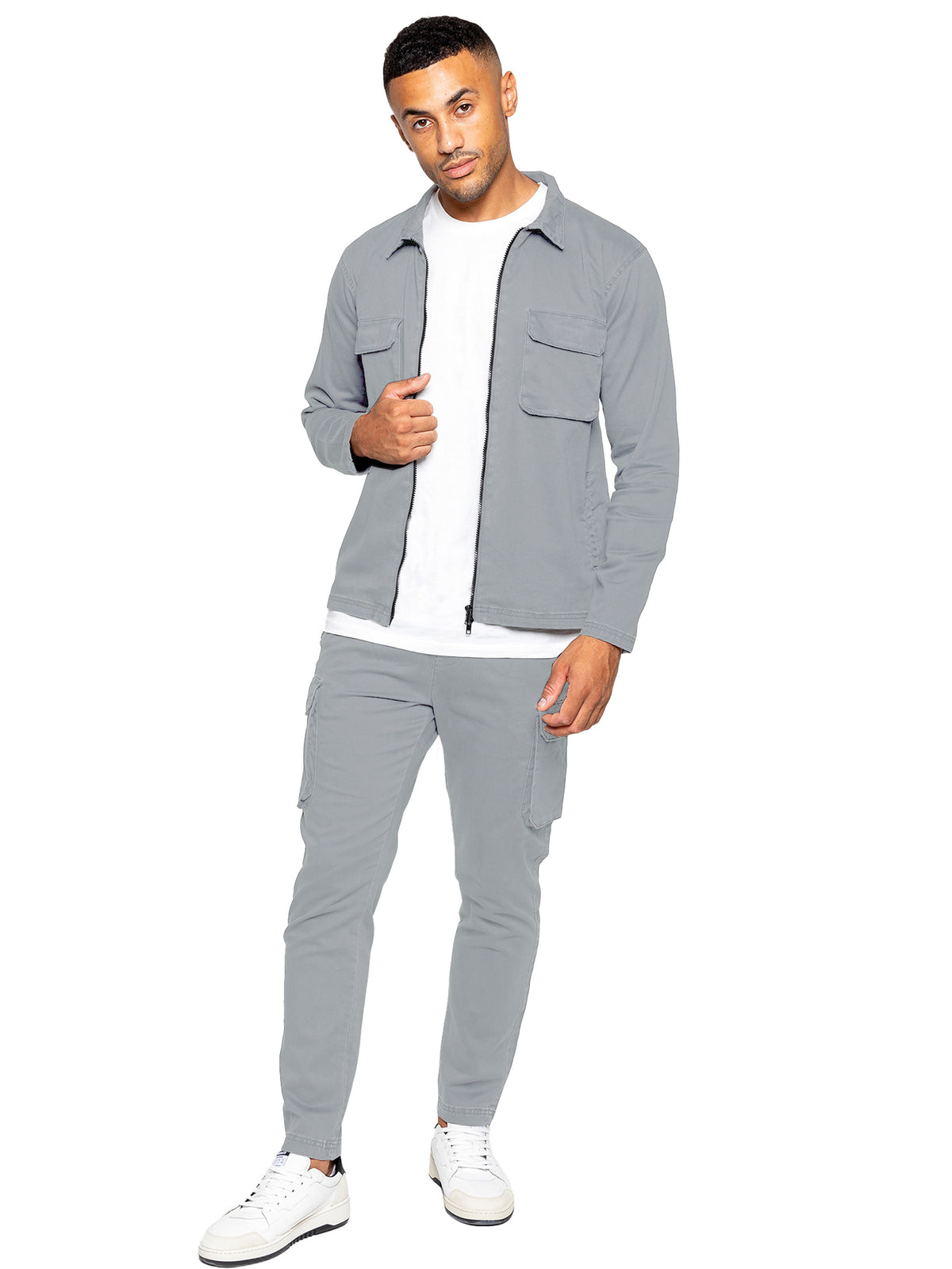 Enzo | Mens Cargo Tracksuit