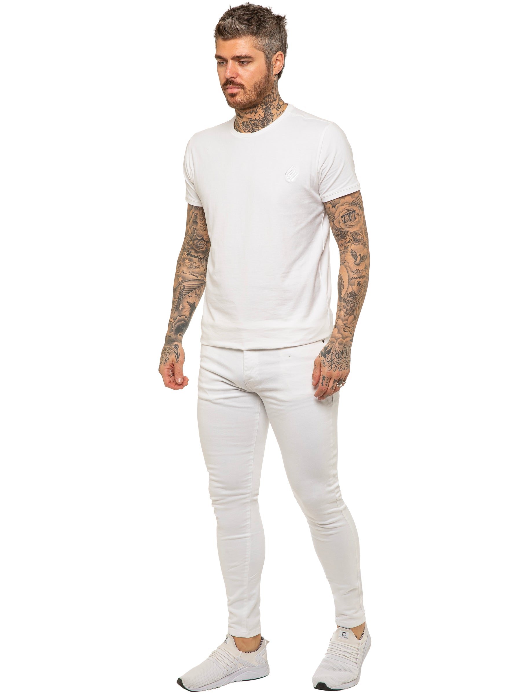 Enzo | Mens Designer Stretch Skinny Fit Jeans