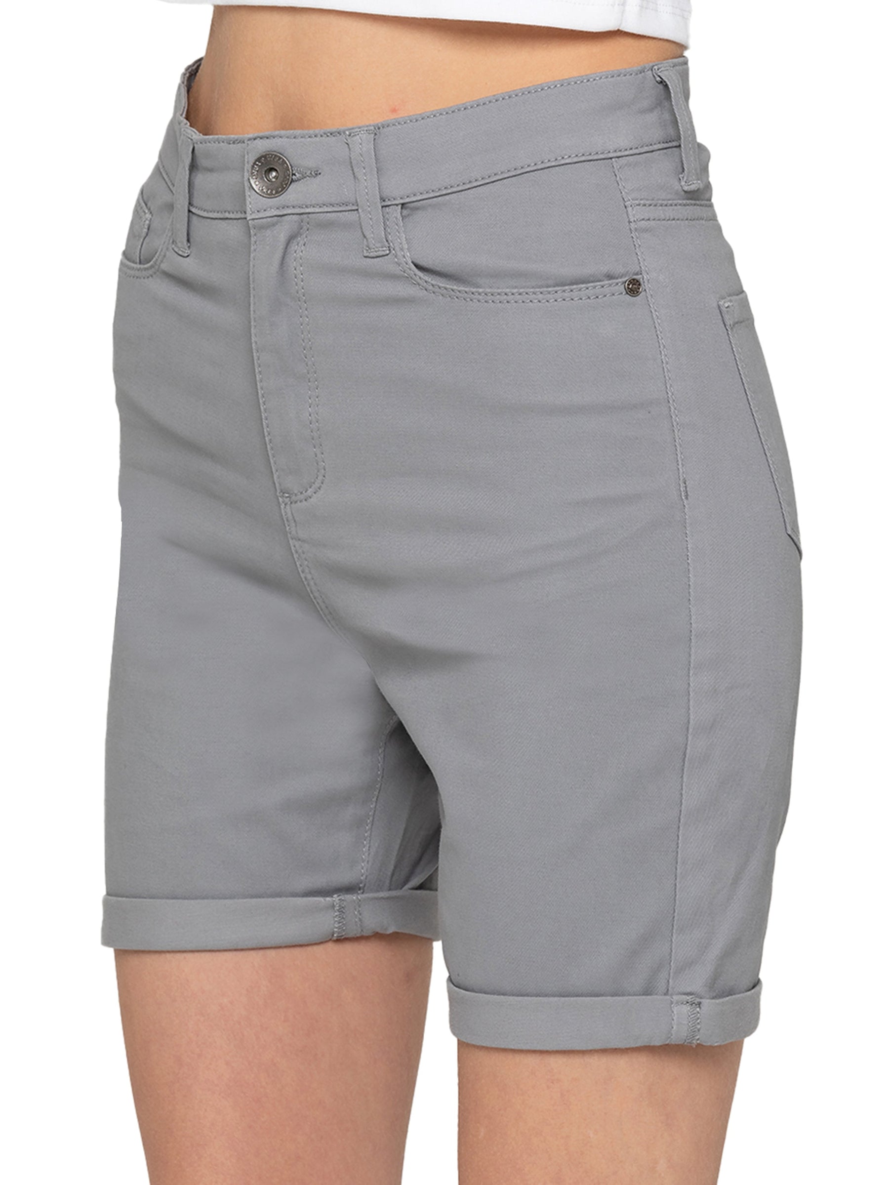 EZLS630 Copy of Enzo | Womens Chino Shorts ENZO RAWDENIM