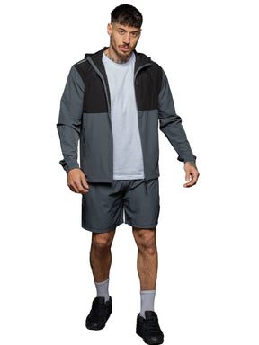 Kruze | Mens Woven Jacket & Shorts Set