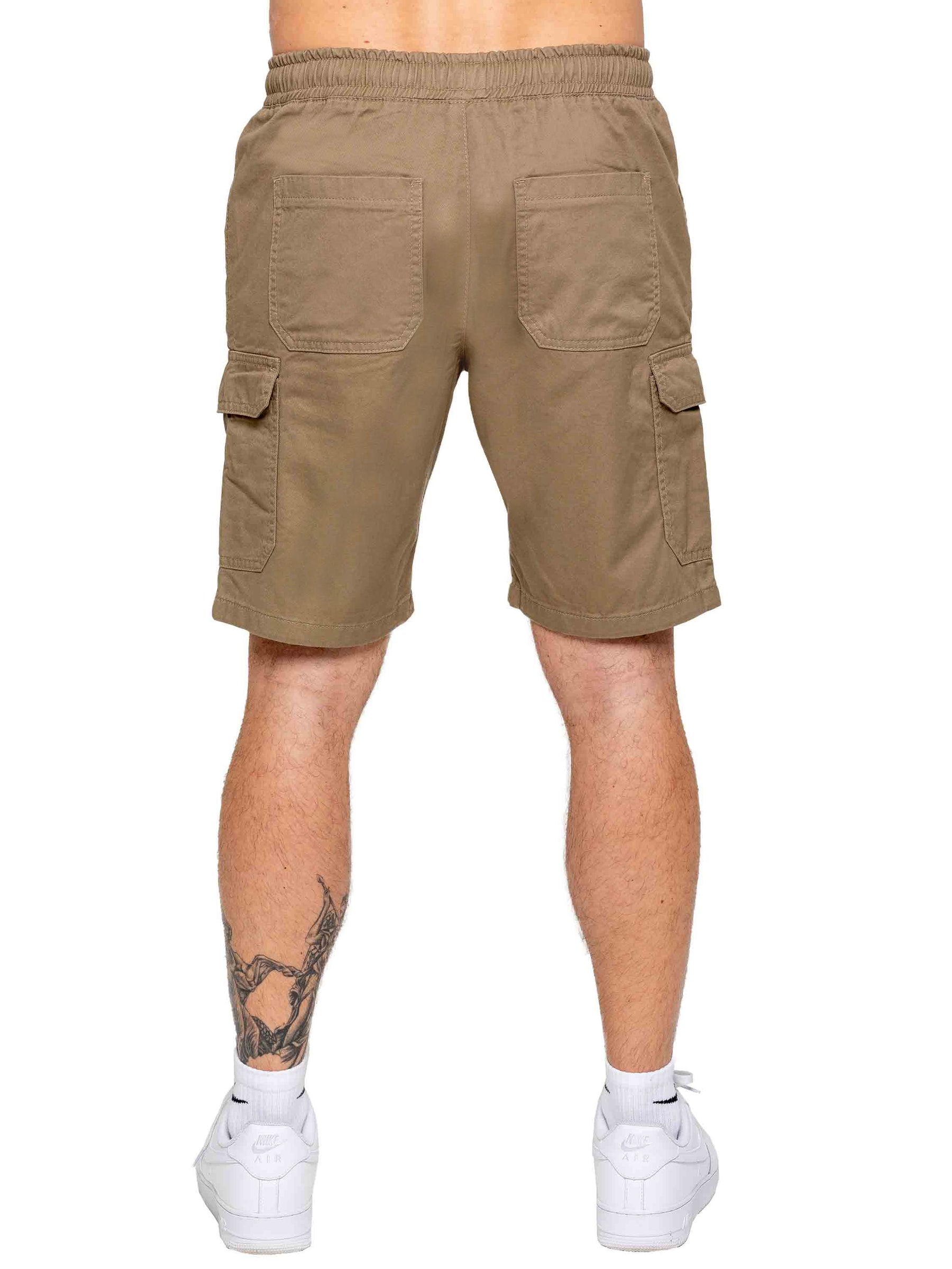 Kruze | Mens Cargo Chino Shorts 2 Pack