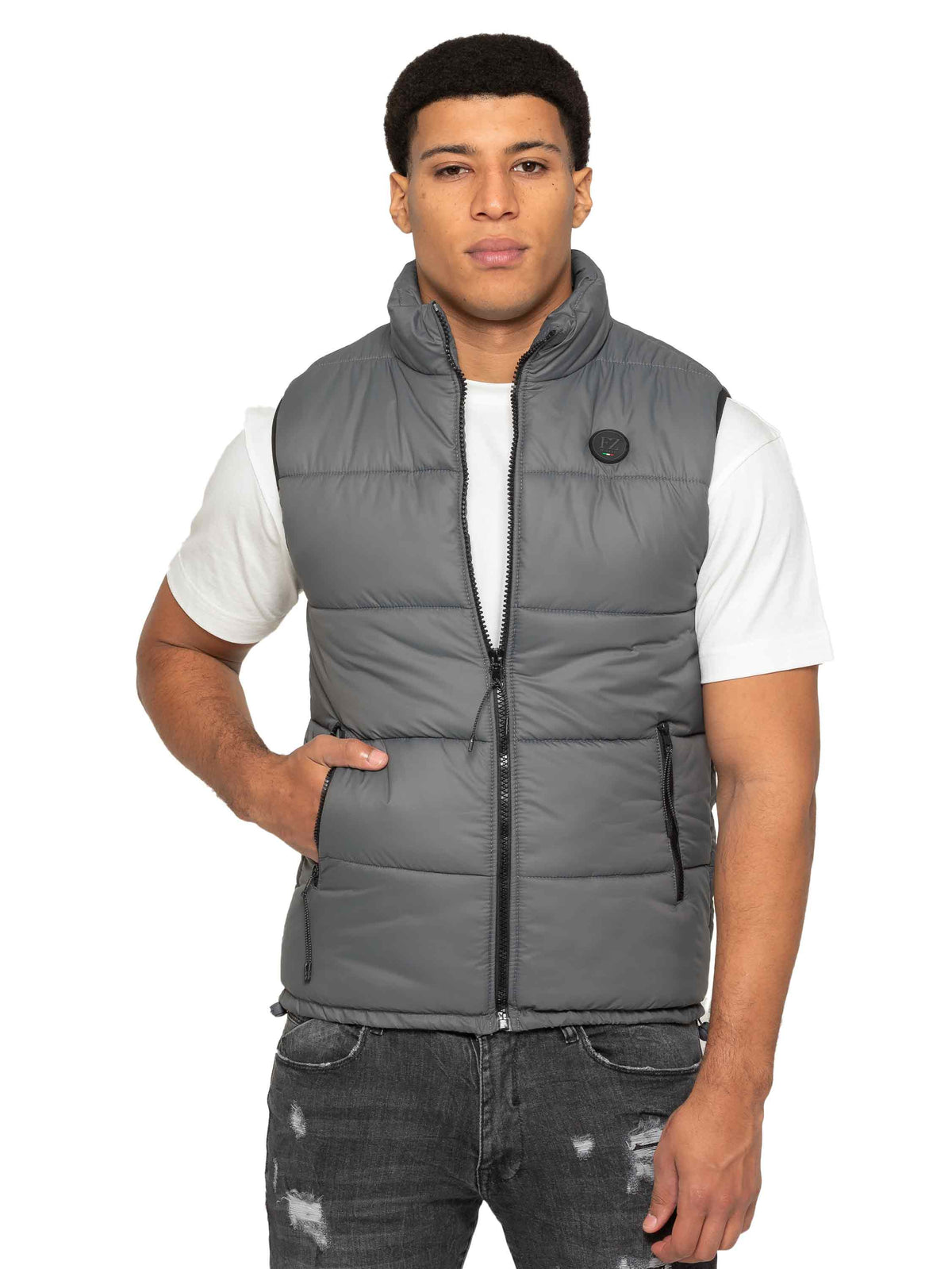 Enzo | Mens Puffer Gilet Jacket