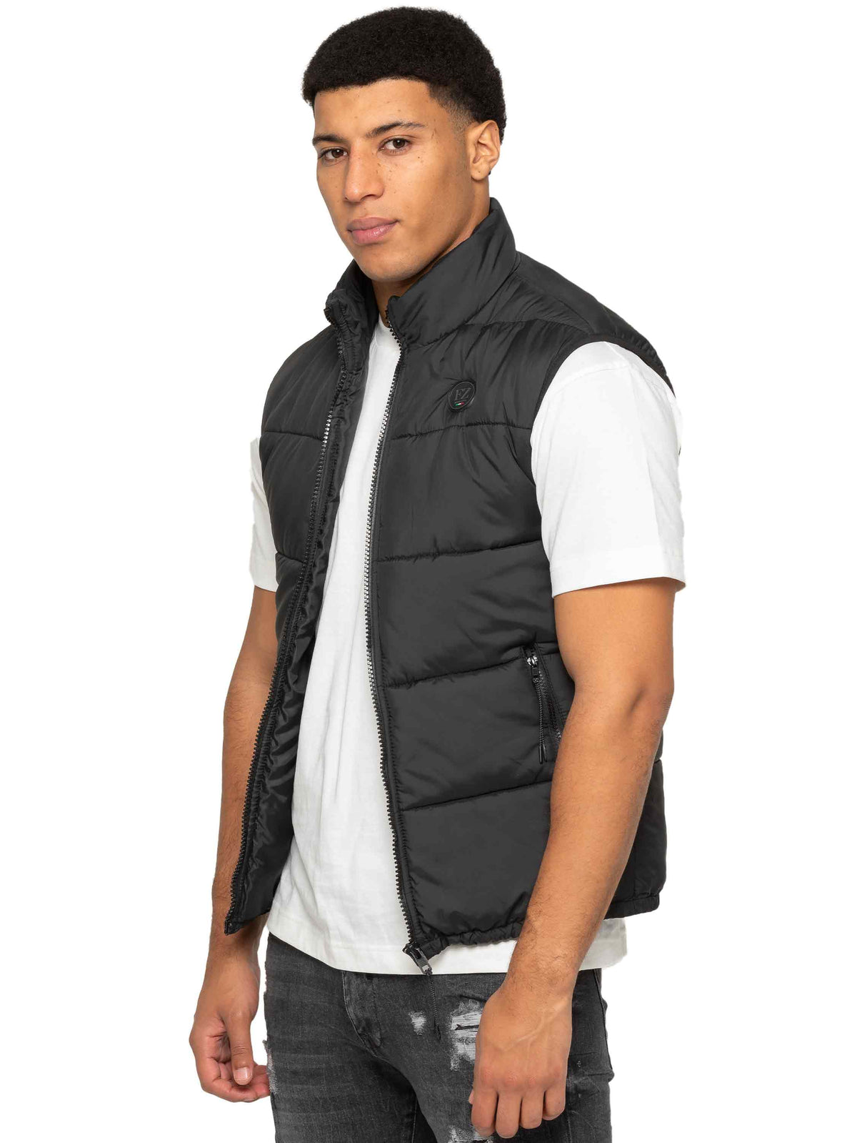 Enzo | Mens Puffer Gilet Jacket