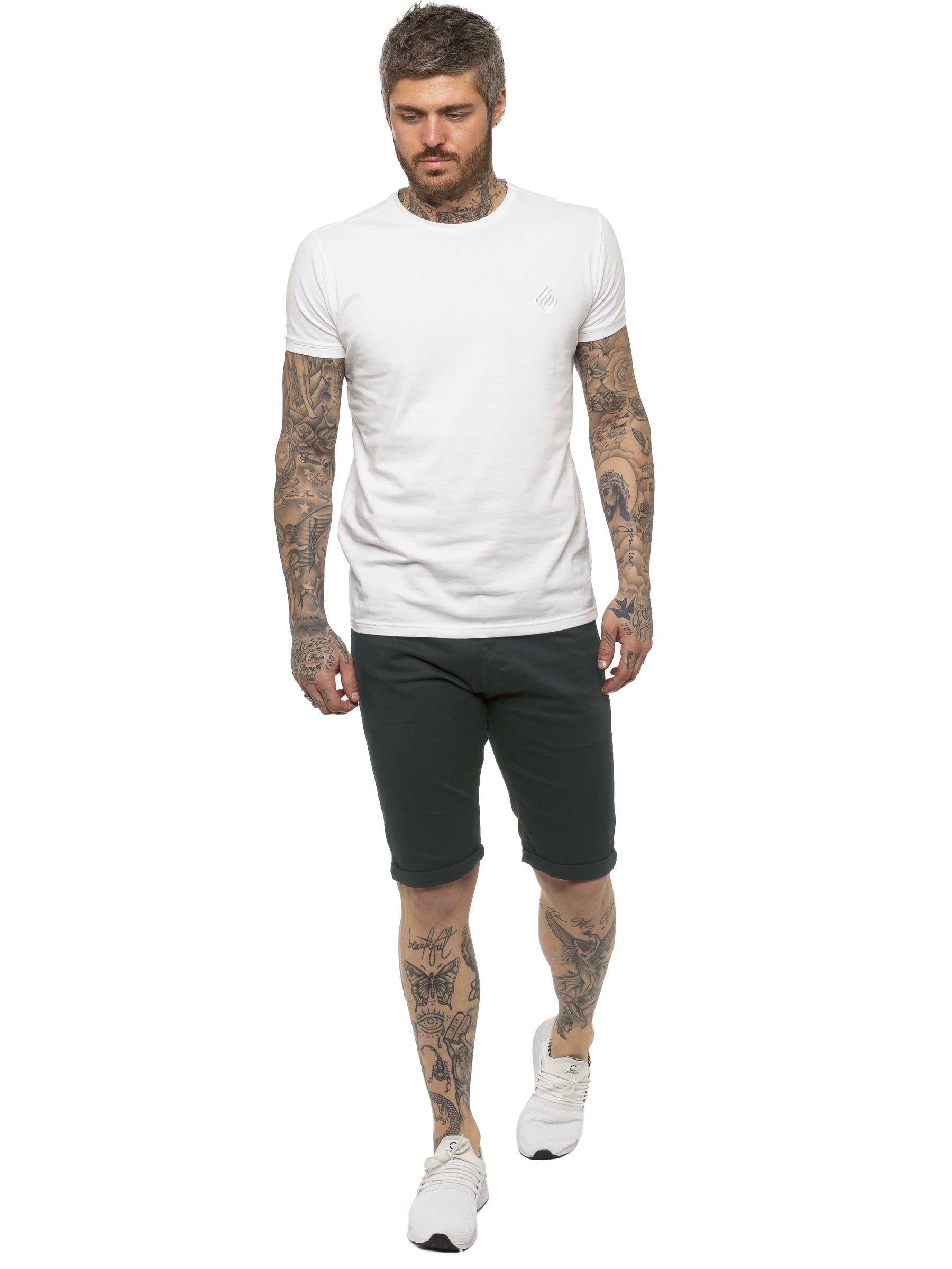 Kruze | Mens Slim Fit Chino Shorts