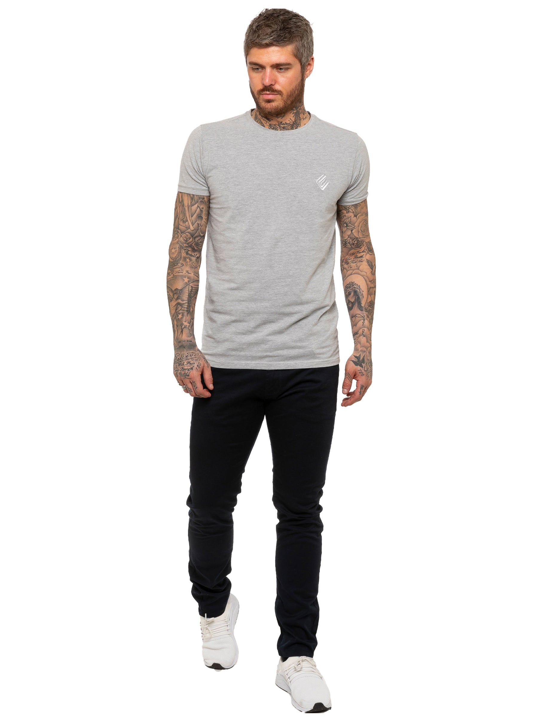 Kruze | Mens Slim Fit Stretch Chinos