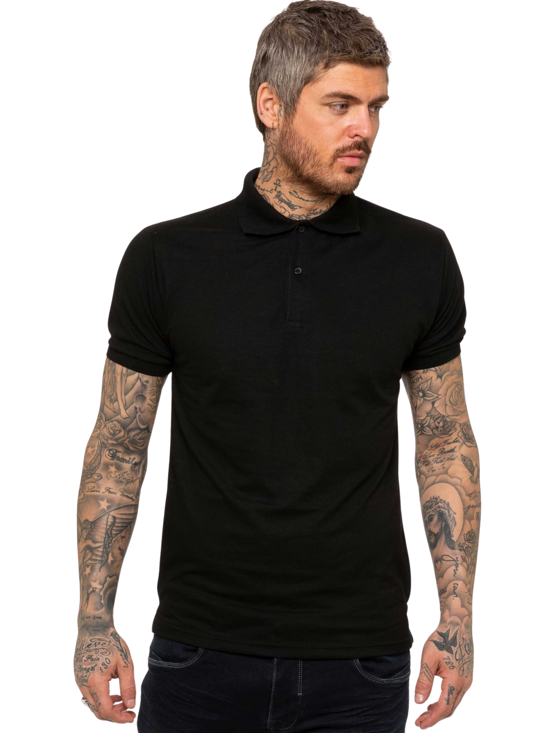 Kruze | Mens Pique Polo T-Shirt