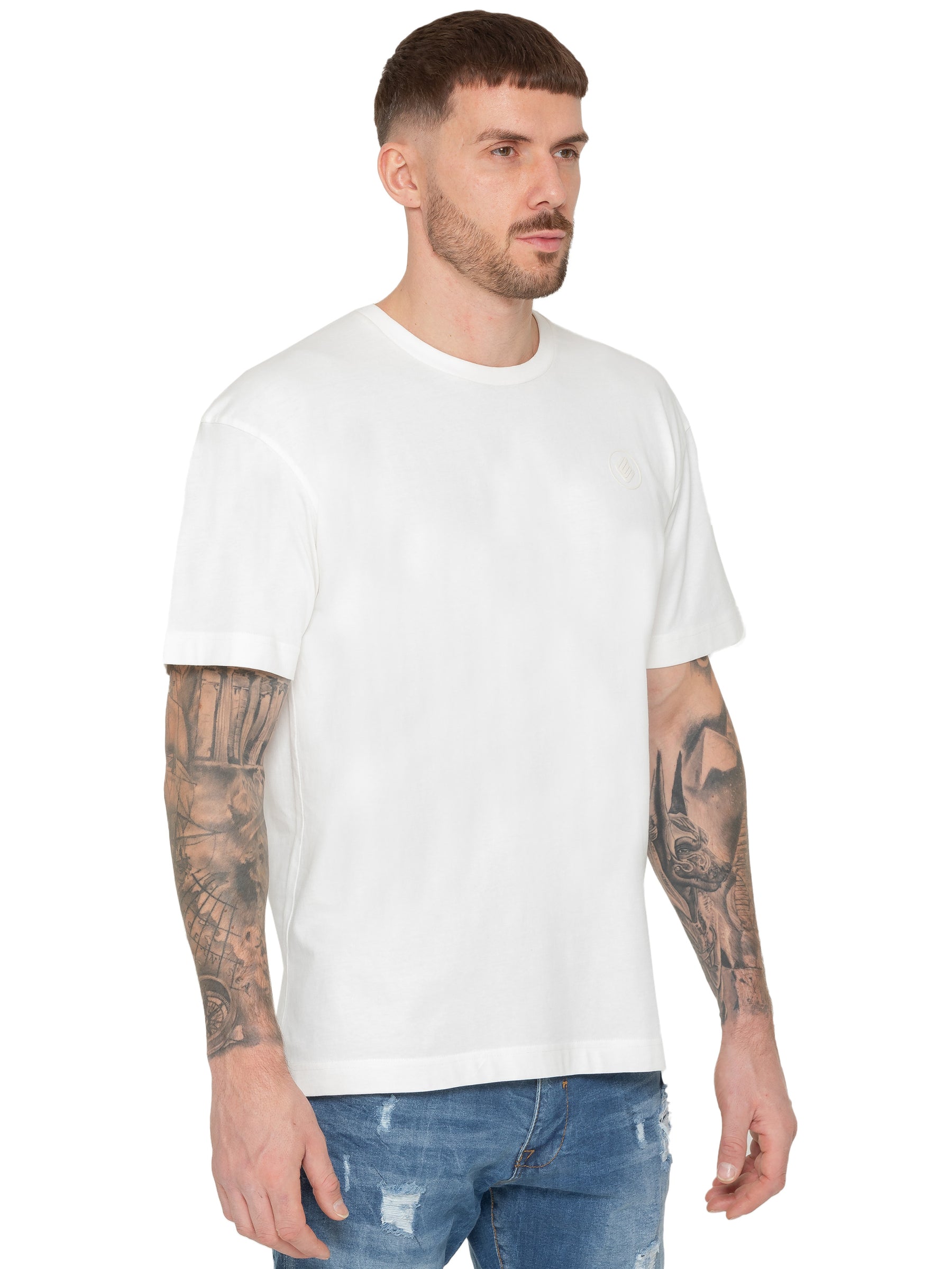 Enzo | Oversized Crew Neck T-Shirt