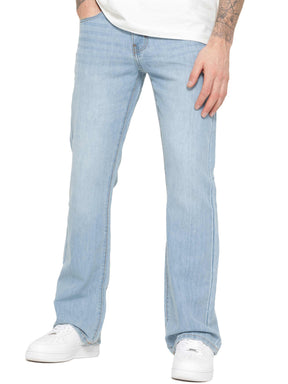Kruze | Mens Bootcut Denim Jeans