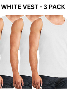 Mens Cotton Vest Casual Gym Tops