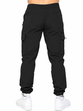 Enzo | Mens Poly Cargo Trousers