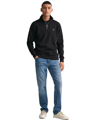 Gant | Mens Shield Half Zip Sweatshirt