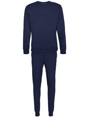 Kruze | Mens Pullover Hoodie Zipped Fleece Tracksuit Set