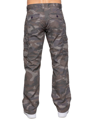 Kruze | Mens Cargo Camo Trousers