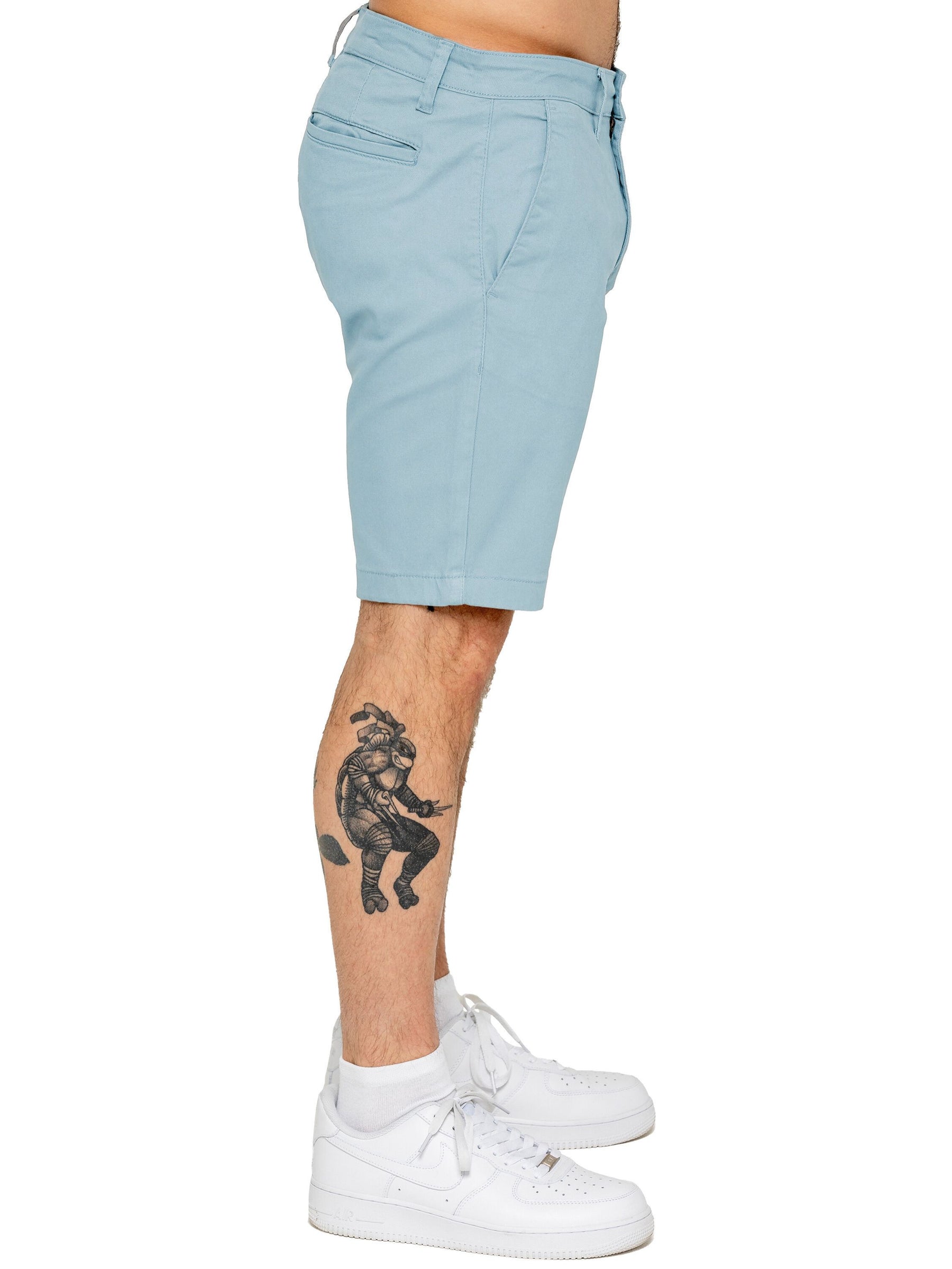Enzo | Mens Stretch Chino Shorts