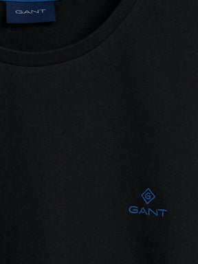 GANT_TS_CONTR Copy of Gant Contrast Logo | Mens Crew Neck T-Shirt GANT RAWDENIM