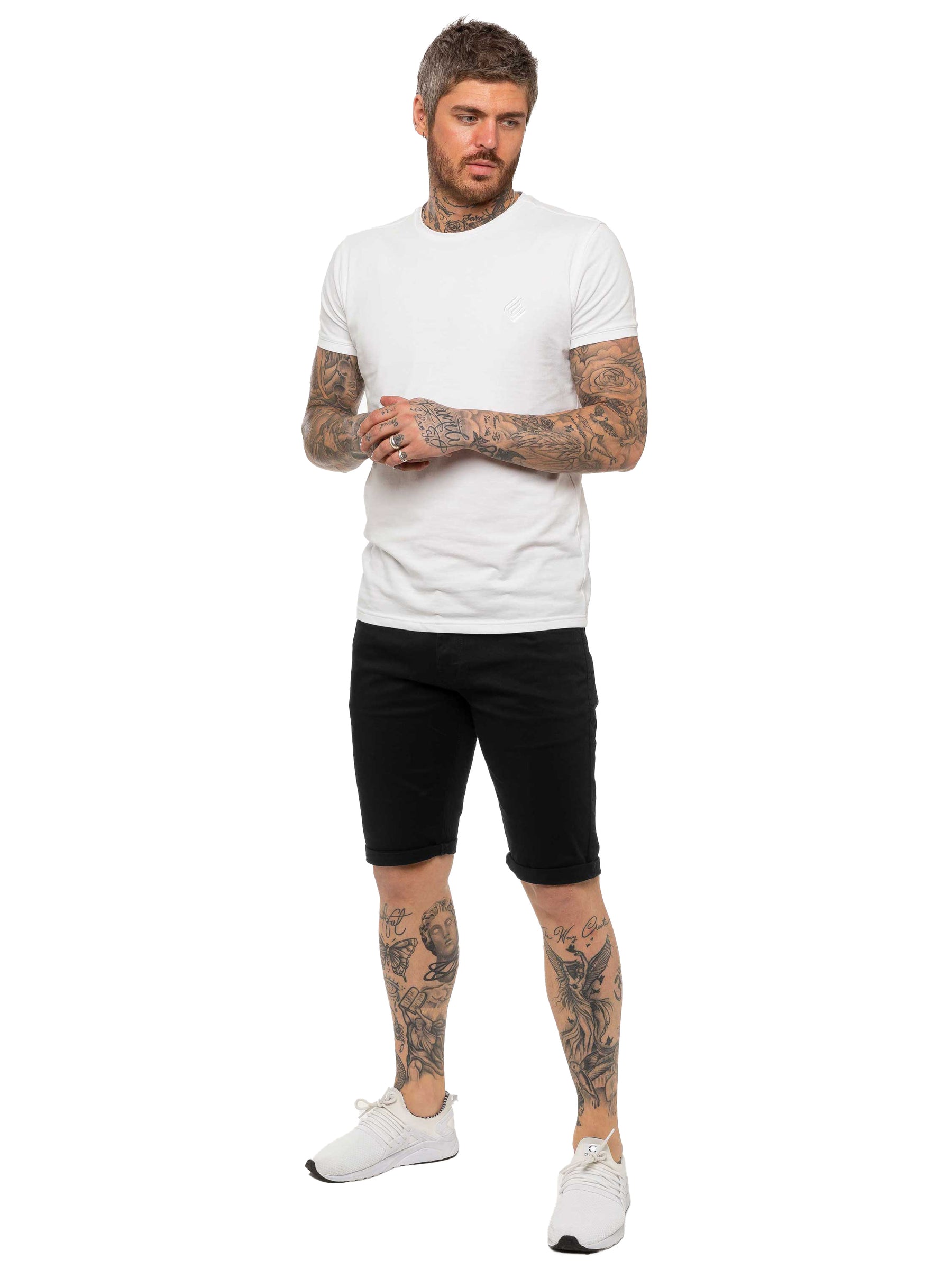 Kruze | Mens Slim Fit Chino Shorts