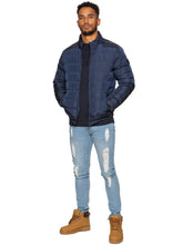 Kruze | Mens Funnel Neck Padded Jacket