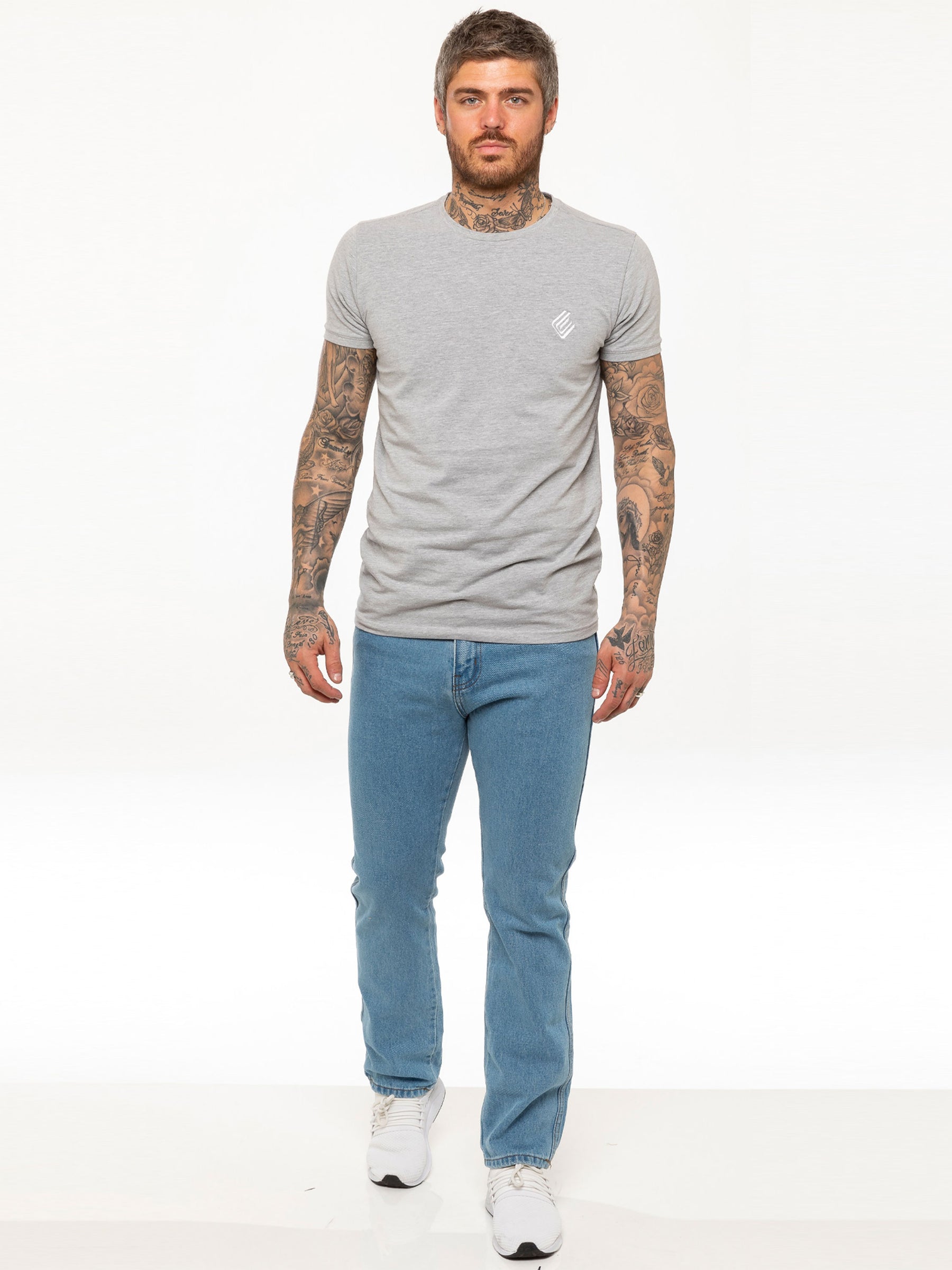 Kruze | Mens Straight Leg Denim Jeans