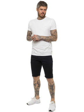 Kruze | Mens Slim Fit Chino Shorts