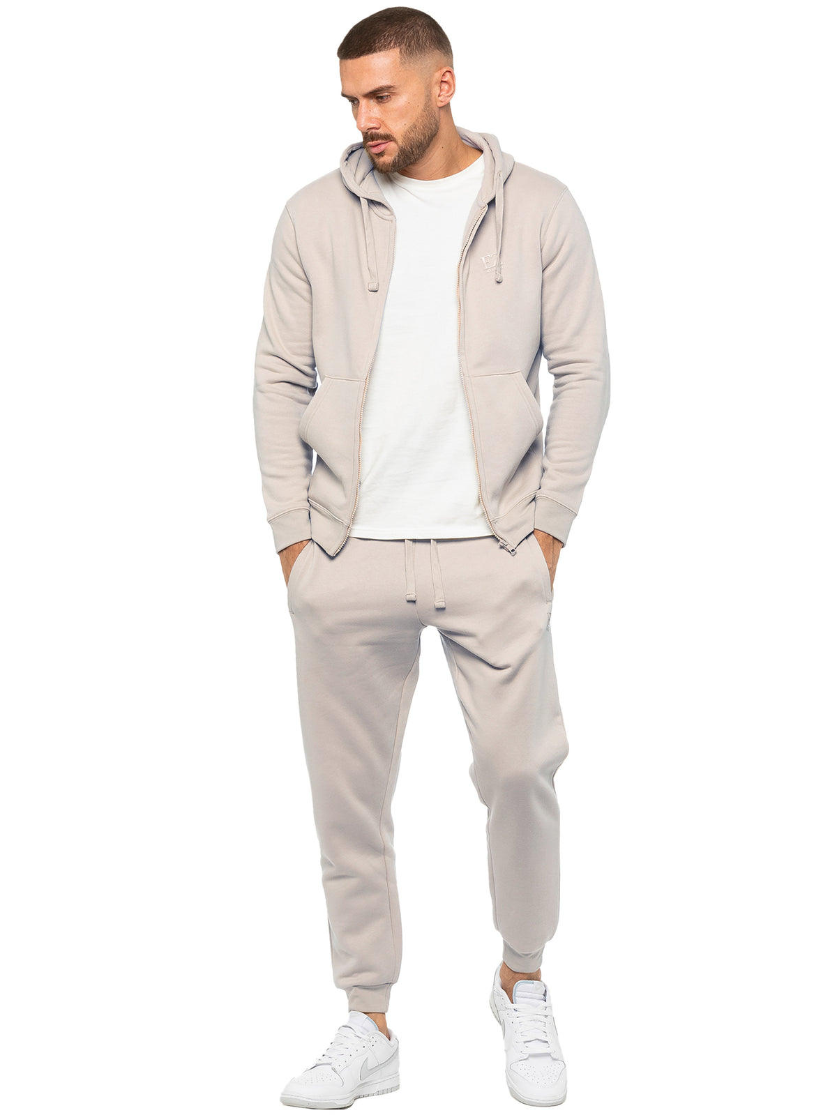 Enzo | Mens Zip Hoodie Tracksuit Set