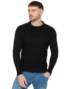 Enzo Milano | Mens Waffle Knit Jumper